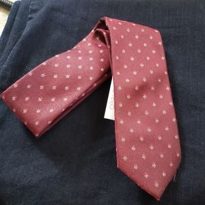 Van Huesen Men's Red Necktie